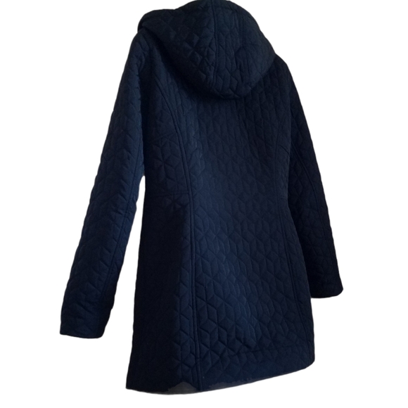 Ann Klein Women's 3/4 Quilted Coat - Picture 4 of 14